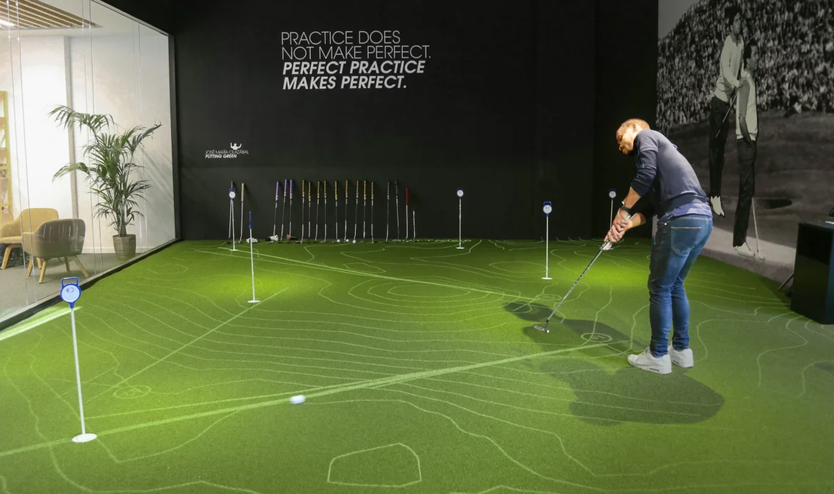 Puttview indoor golf simulator Franklin TN